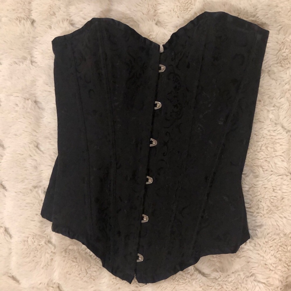 Black Corset Size S - Picture 3 of 7